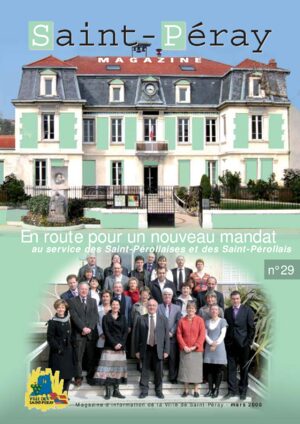 Couverture du magazine de Saint-P&eacute;ray - Mars 2008