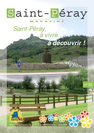 Couverture du magazine de Saint-P&eacute;ray - Été 2008