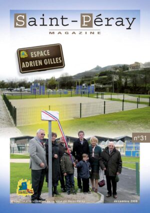 Couverture du magazine de Saint-P&eacute;ray - Hiver 2008