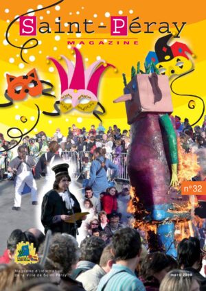 Couverture du magazine de Saint-P&eacute;ray - Mars 2009