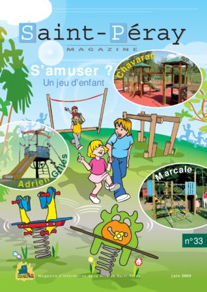 Couverture du magazine de Saint-P&eacute;ray - Été 2009
