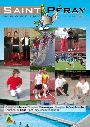 Couverture du magazine de Saint-P&eacute;ray - Été 2012