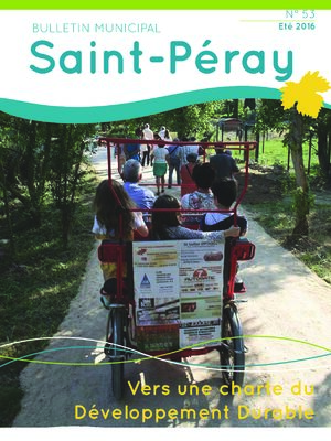 Couverture du magazine de Saint-P&eacute;ray - Été 2016