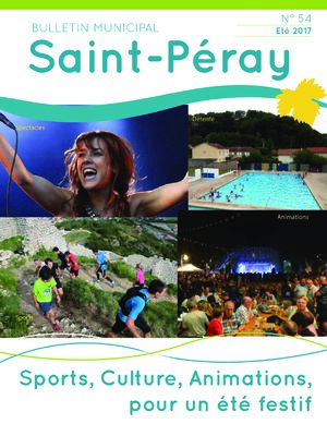 Couverture du magazine de Saint-P&eacute;ray - Été 2017