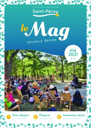 Couverture du magazine de Saint-P&eacute;ray - Été 2021