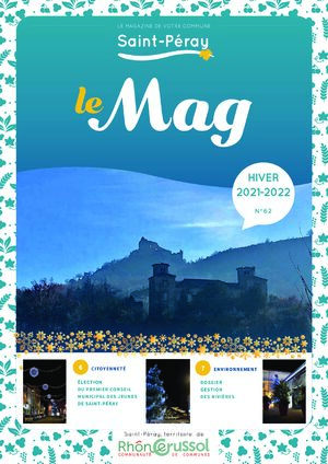 Couverture du magazine de Saint-P&eacute;ray - Hiver 2021