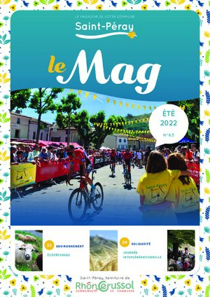 Couverture du magazine de Saint-P&eacute;ray - Été 2022