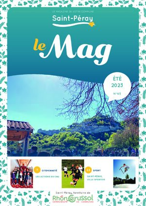 Couverture du magazine de Saint-P&eacute;ray - Été 2023