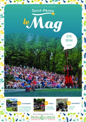Couverture du magazine de Saint-P&eacute;ray - Été 2024