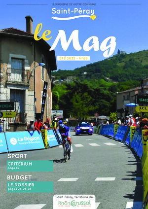 Couverture du magazine de Saint-P&eacute;ray - Été 2025