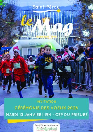Couverture du magazine de Saint-P&eacute;ray - Hiver 2025